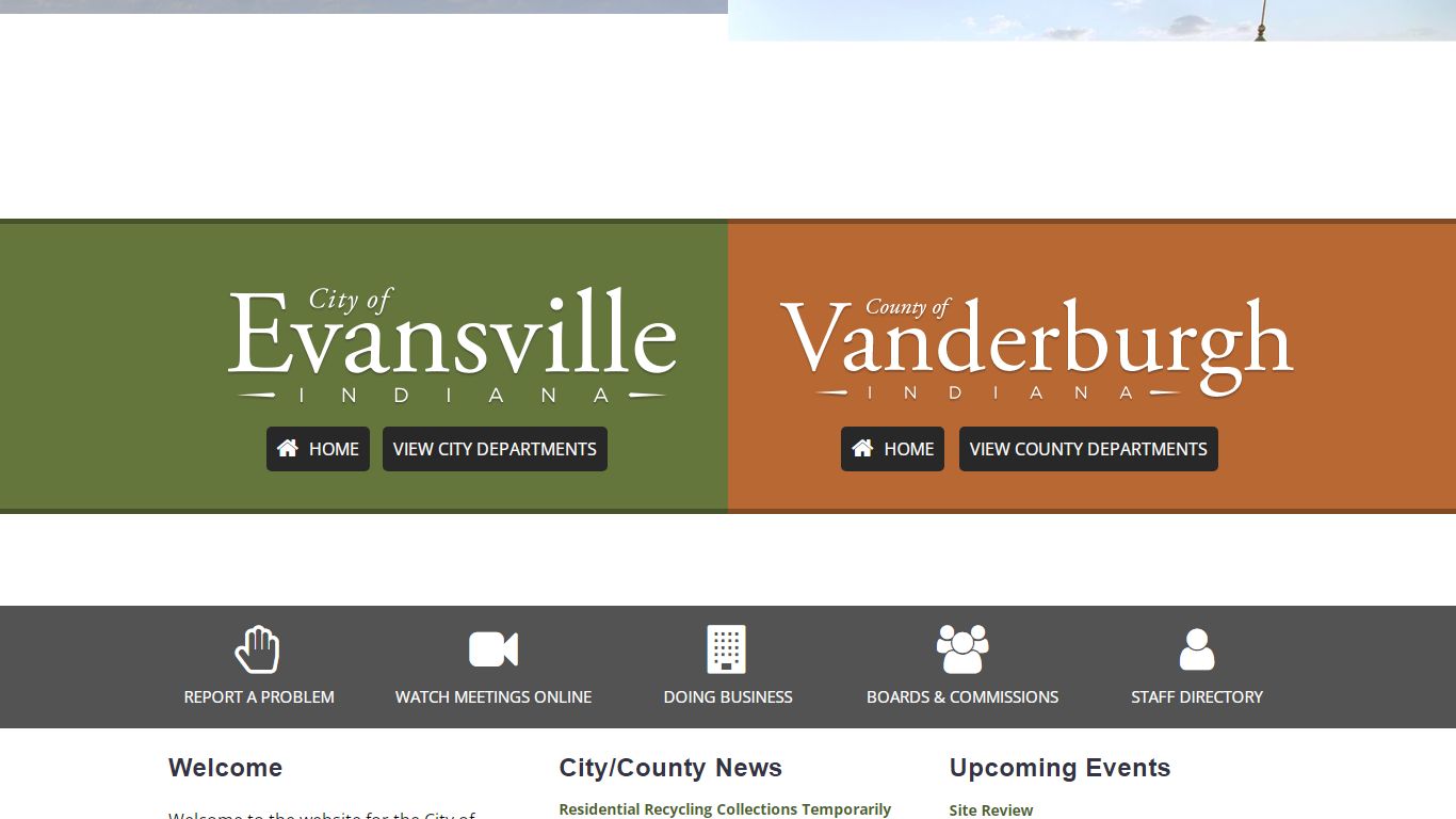 Request Public Records / Vanderburgh County - Evansville, Indiana